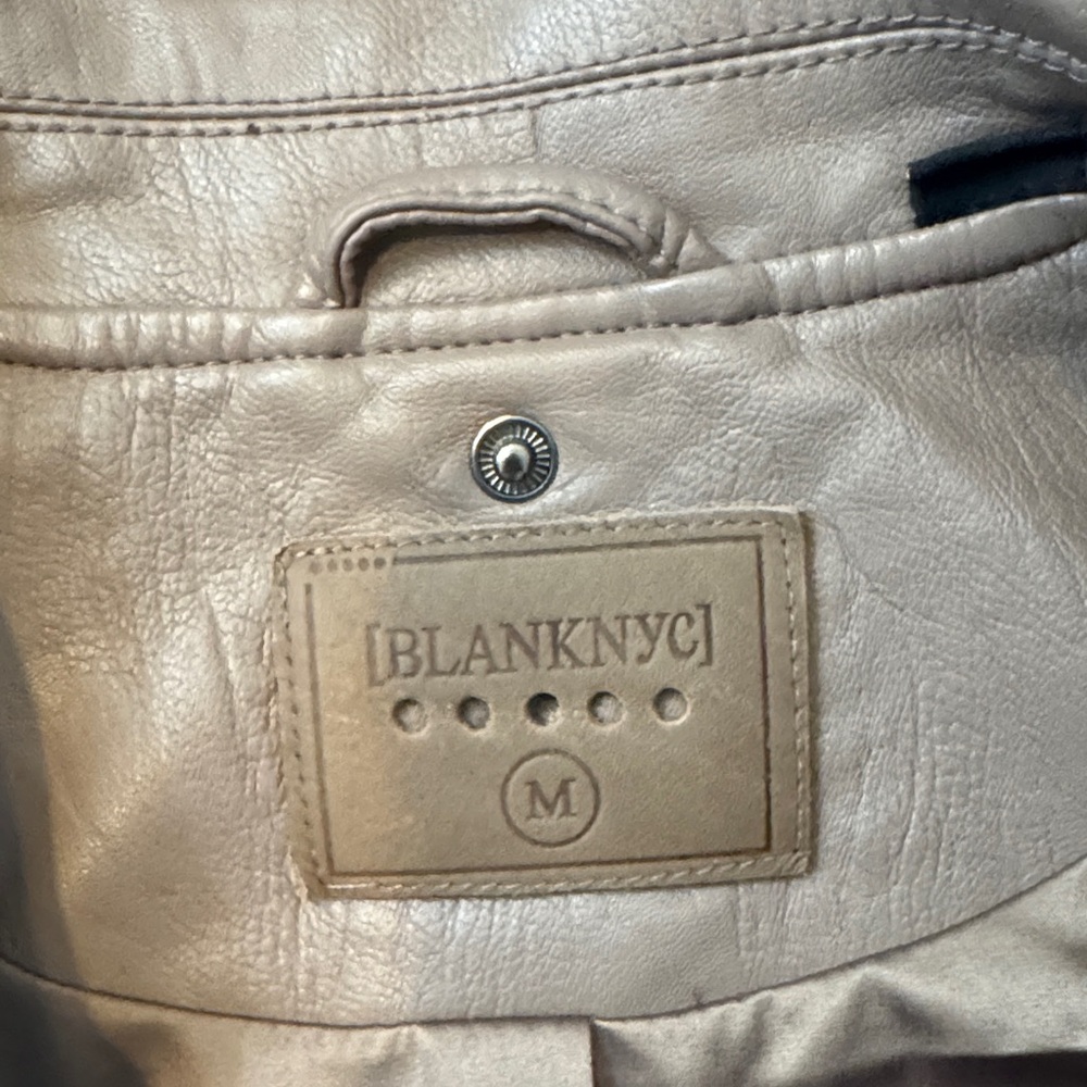 Leather Tan Jacket - image 2